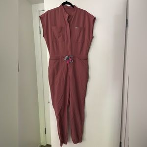Women’s Figs Mauve  Rafaela scrub jumpsuit